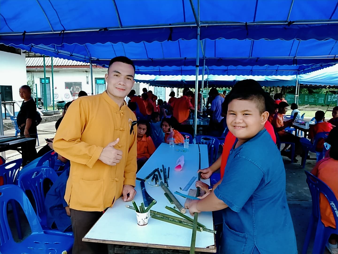 การอบรมในโครงการถ่ายทอด  สืบสานภูมิปัญญาทางวัฒนธรรม  การเล่นโหวด